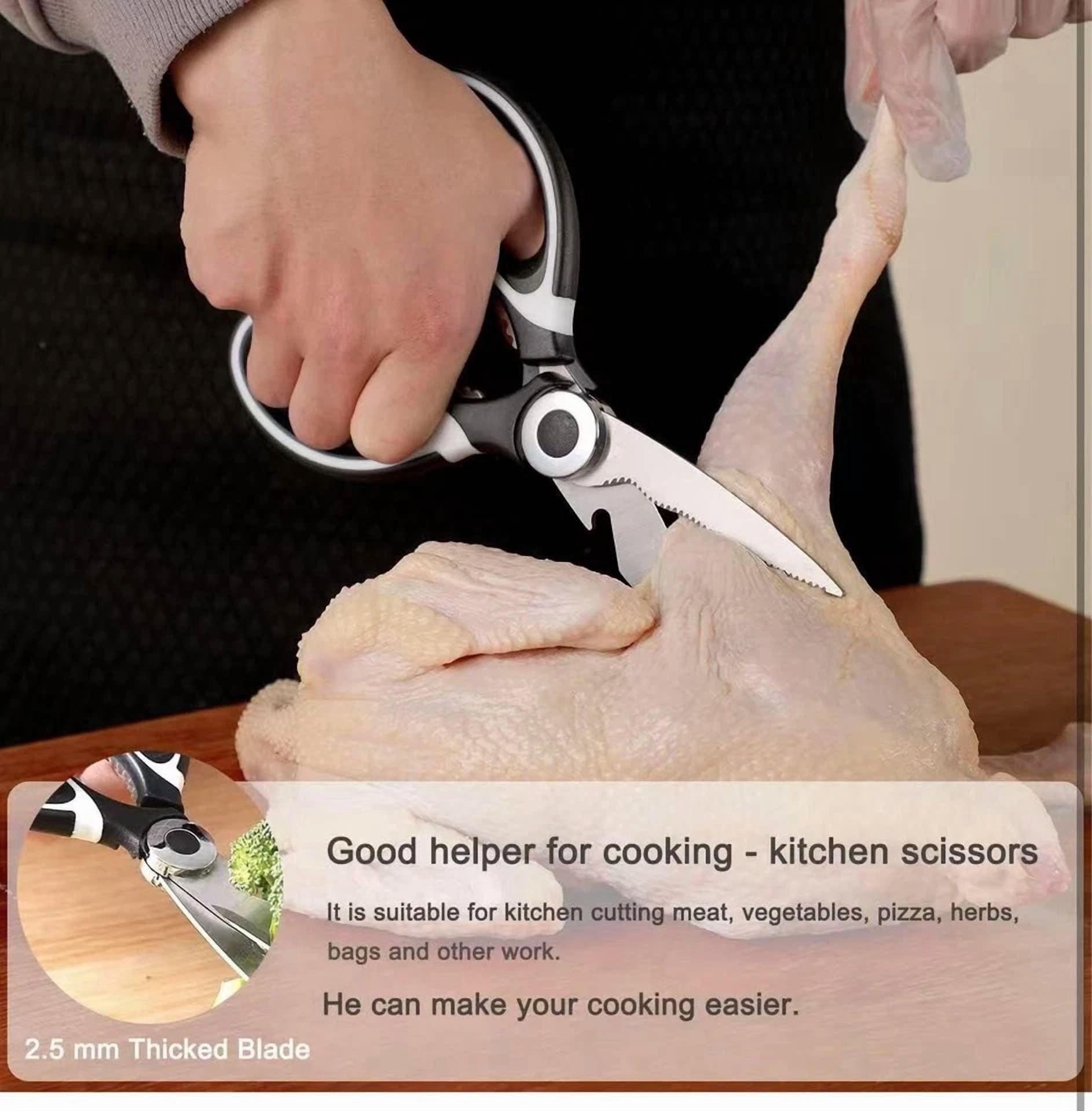 Kitchen Scissors 2 Pack Heavy Duty Kitchen Scissors,Herb Scissors Set