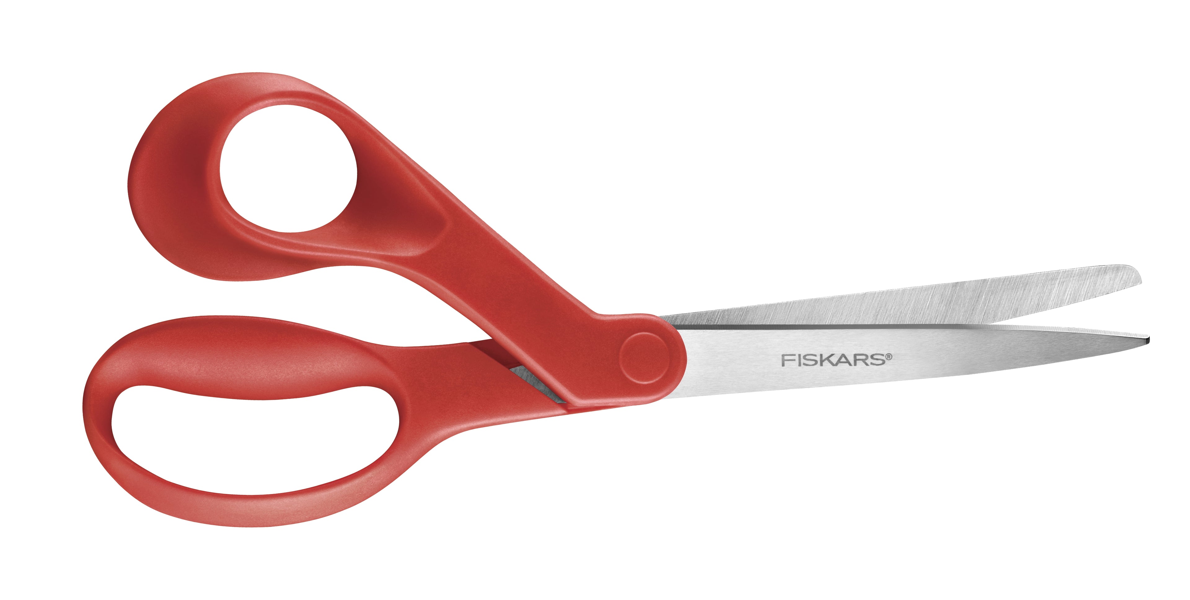 Fiskars 8" Fabric Scissors Left-handed, Red