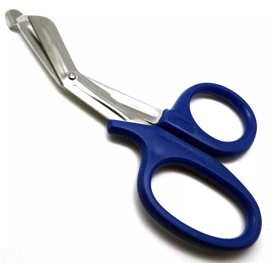 3 Pcs New Blue Utility Scissors 7.25" Multi-Purpose Diy Ems Emt Shears Tools