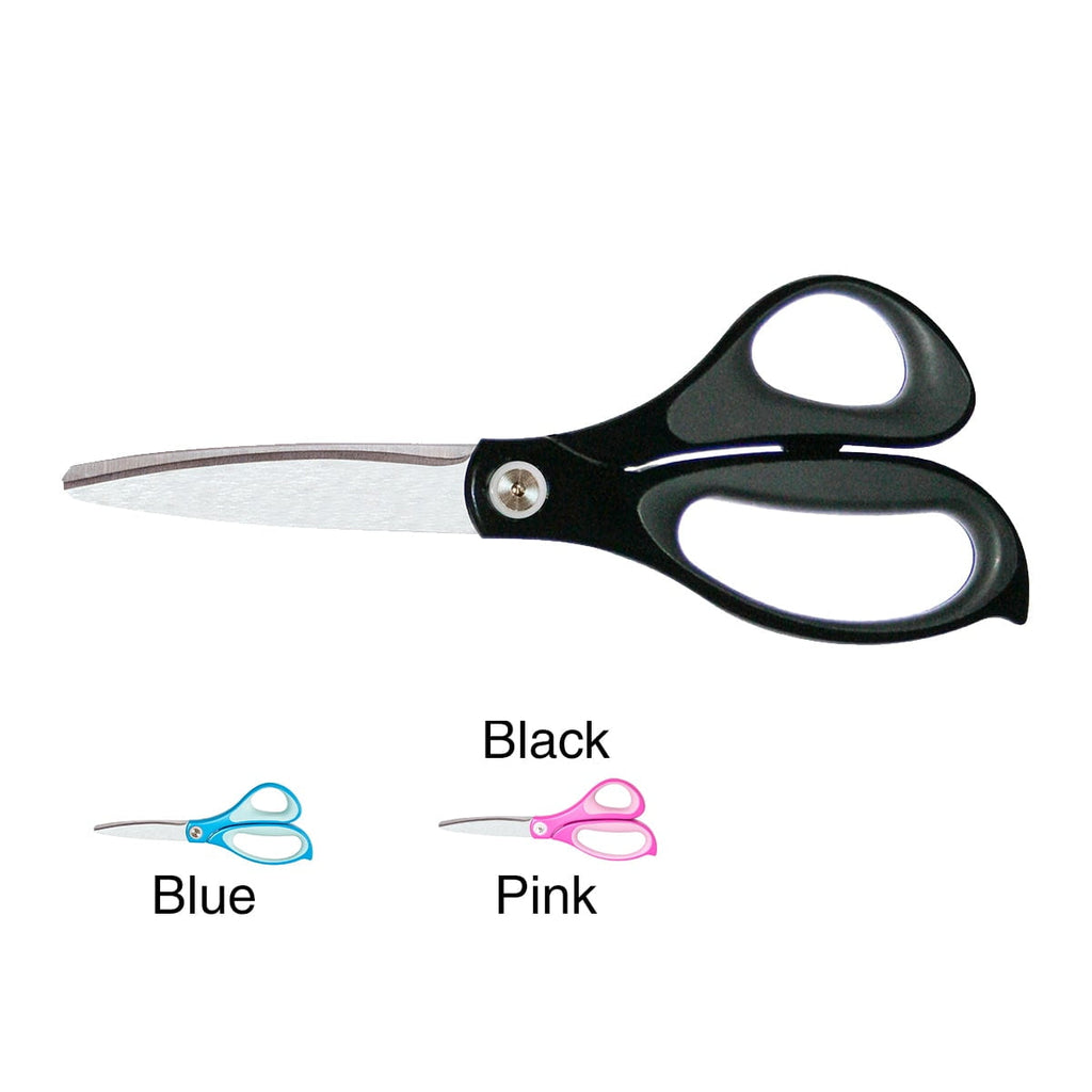 Plus All-Purpose Curved Blade Scissors 8"-Pink