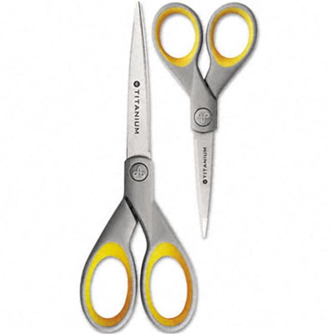 Acme United  Titanium Bonded Scissors  5in & 7in  L/R  One Each per Pack