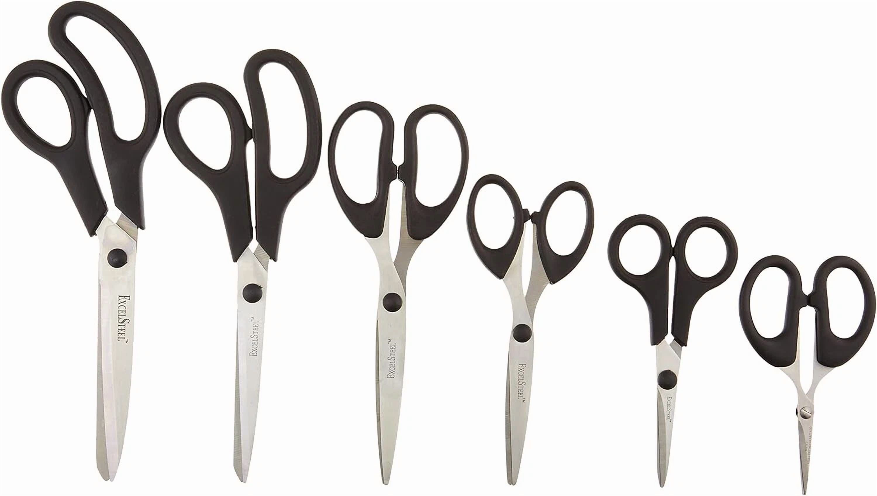 Brand New Cook Pro 6 Piece All Purpose Scissors Kitchen, Stainless Steel/Black
