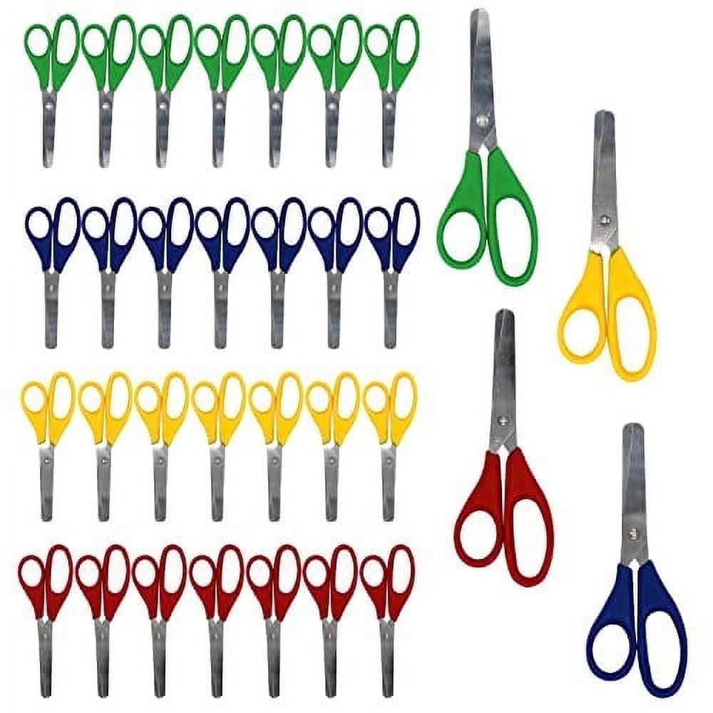 Color Swell Blunt Tip Scissors Value Pack, 36 Scissors