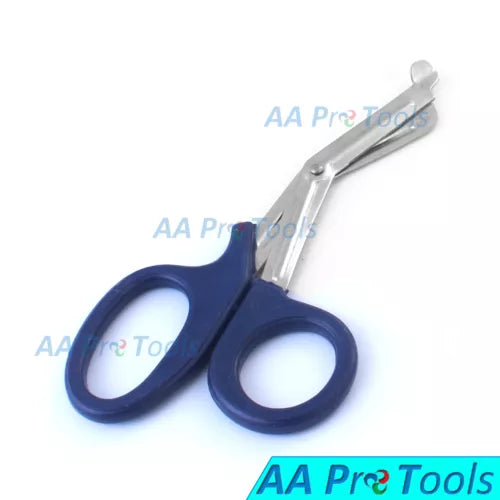 Dark Blue Utility Scissors 5.5" Multi-Purpose Diy Ems Emt Universal Shears Tools