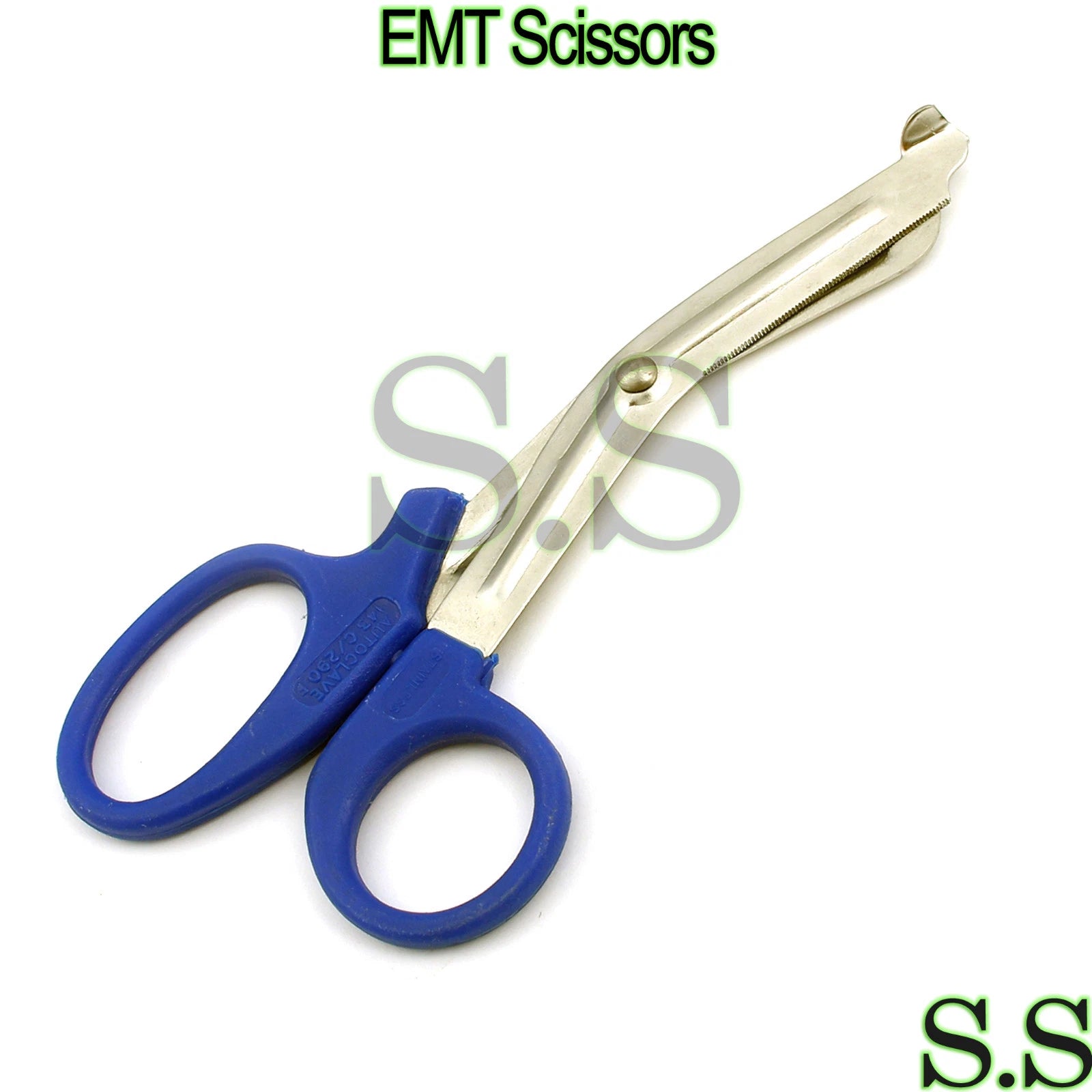 Emt Utility Scissors Shears 5.5" Blue Colored New Brand