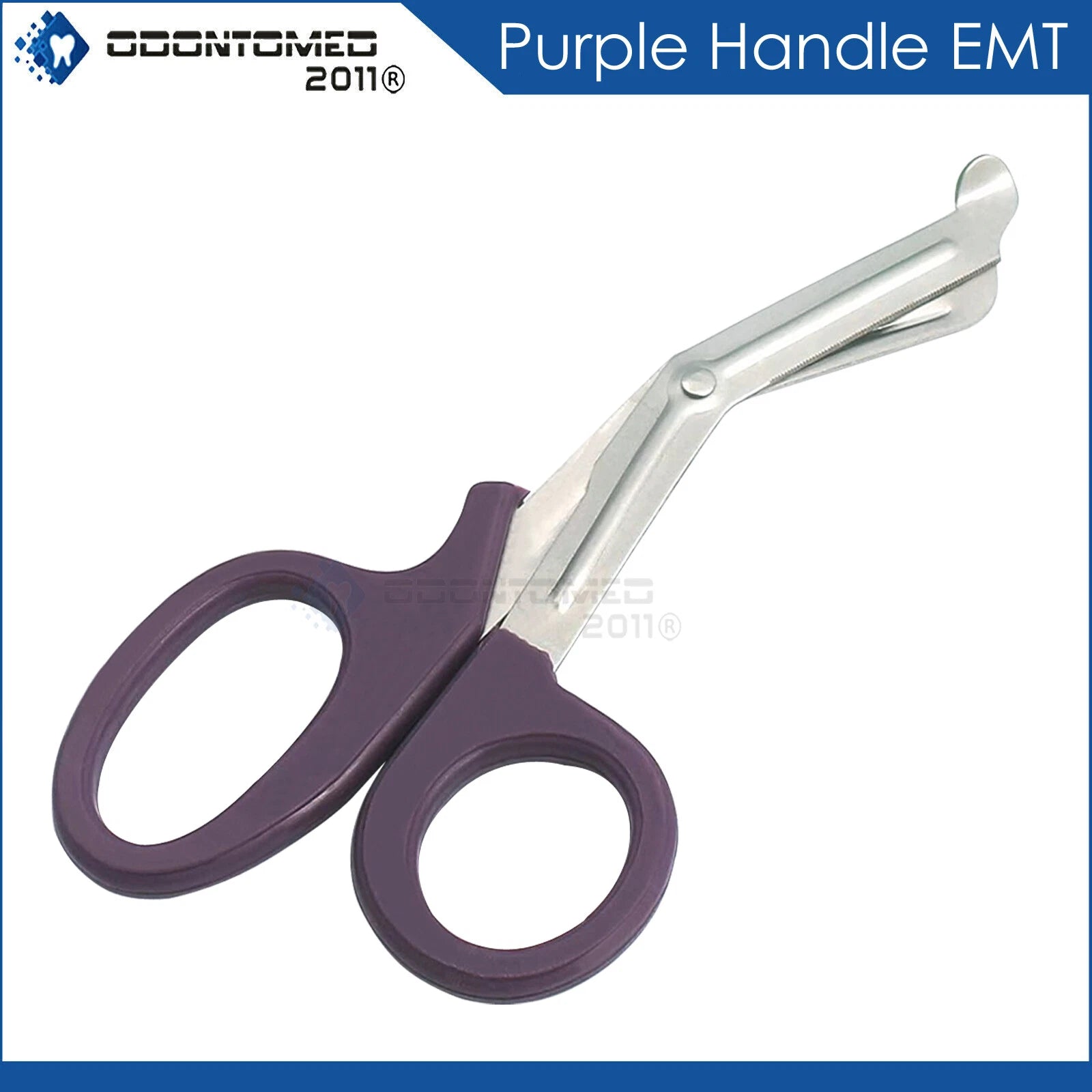 Emt Utility Scissors Shears 7.25" Purple Colored Odontomed2011