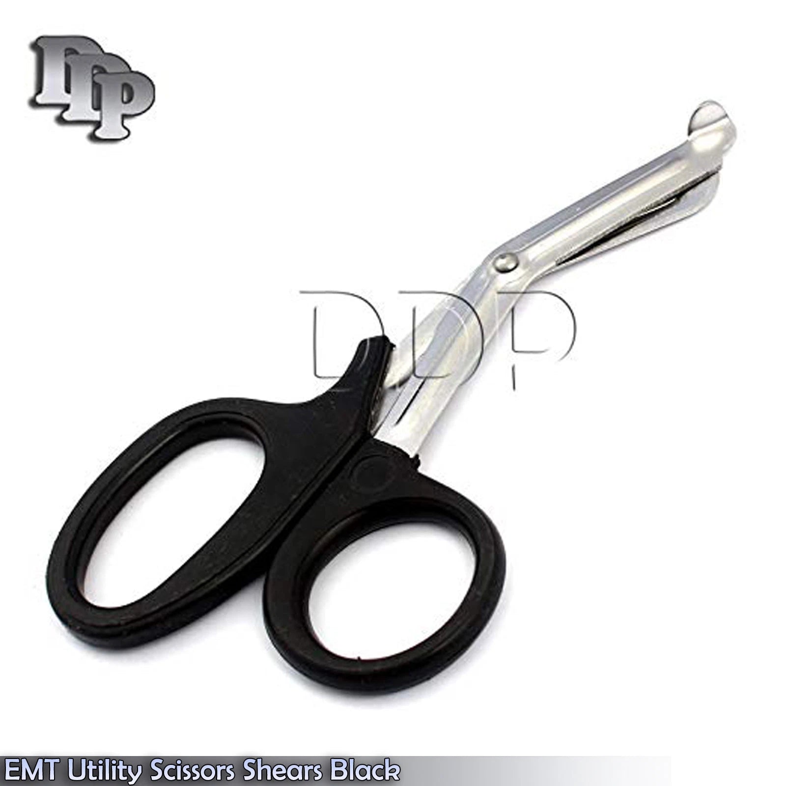 Emt Utility Scissors Shears 7.5" Black Colored