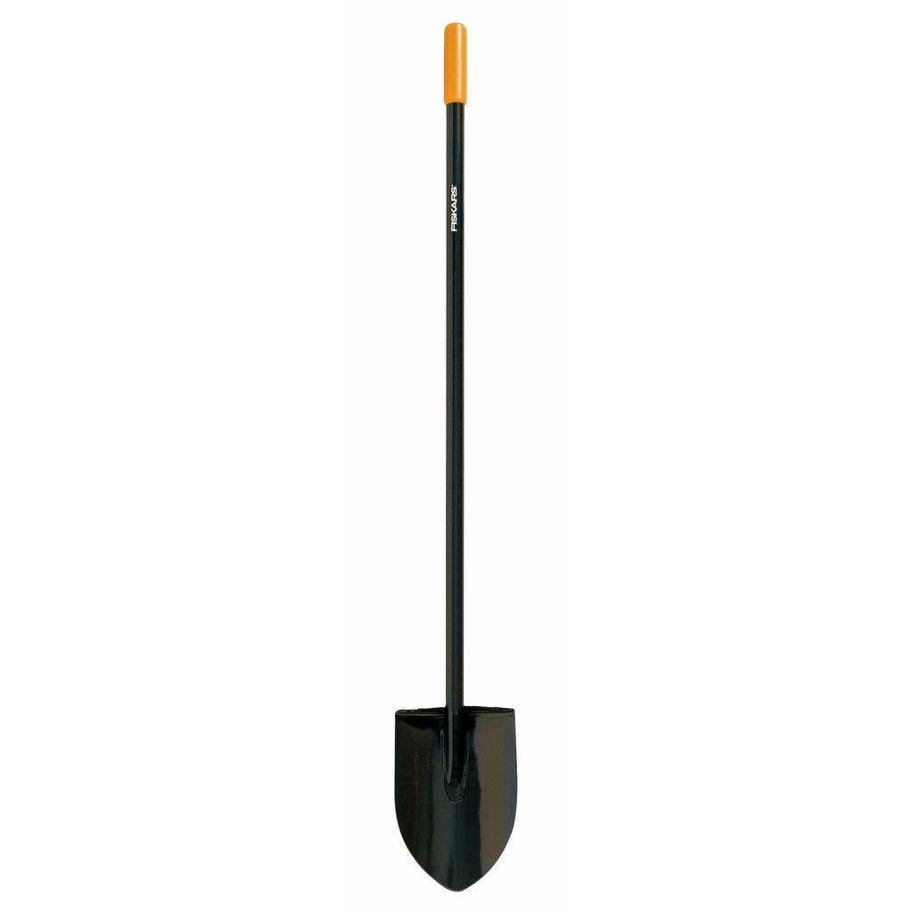 Fiskars 57" Steel Digging Shovel Steel Handle