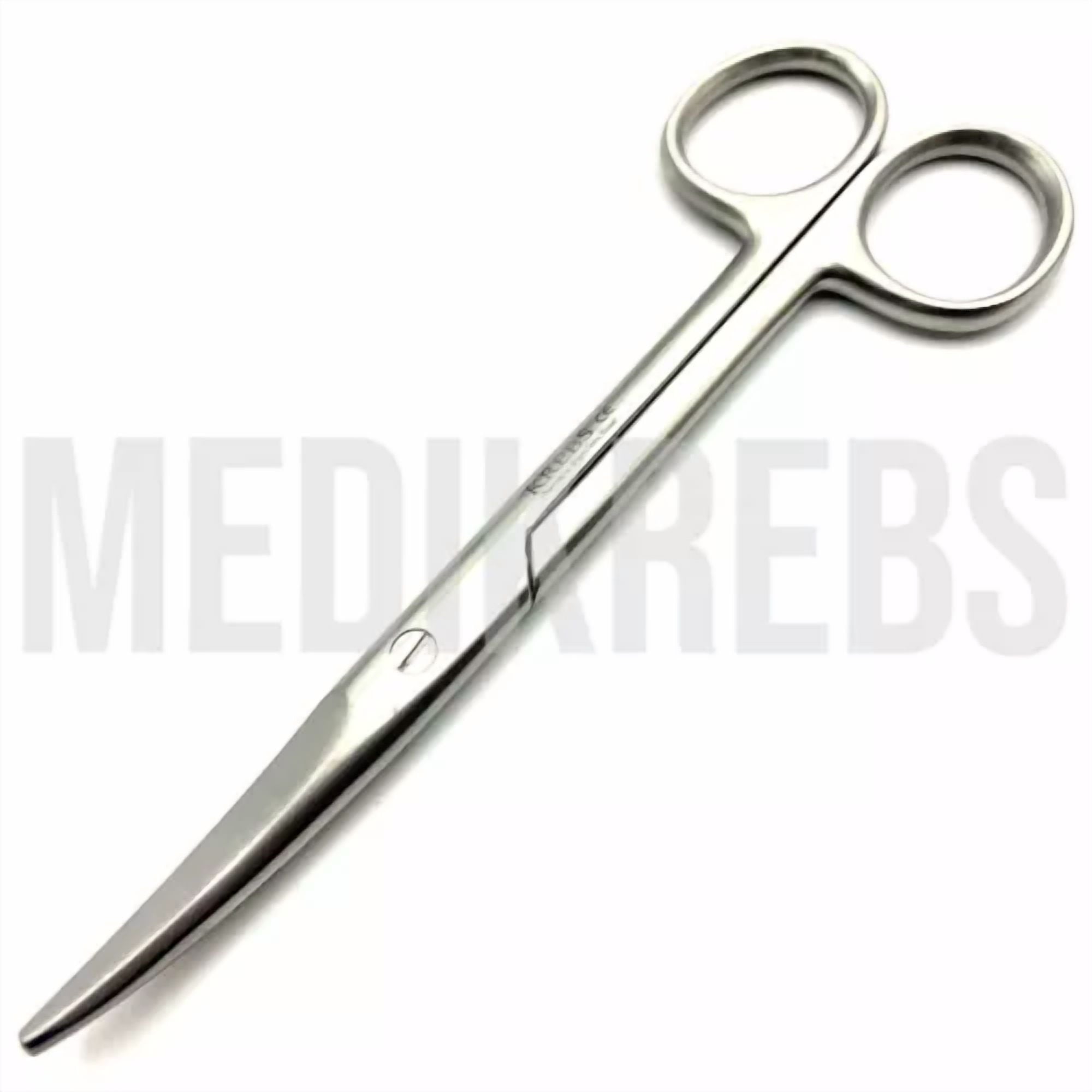 Fyna -Mayo Dissecting Scissor Curved W/ Chamfered Blades 17 Cm - 6 1/2'' Or Grade