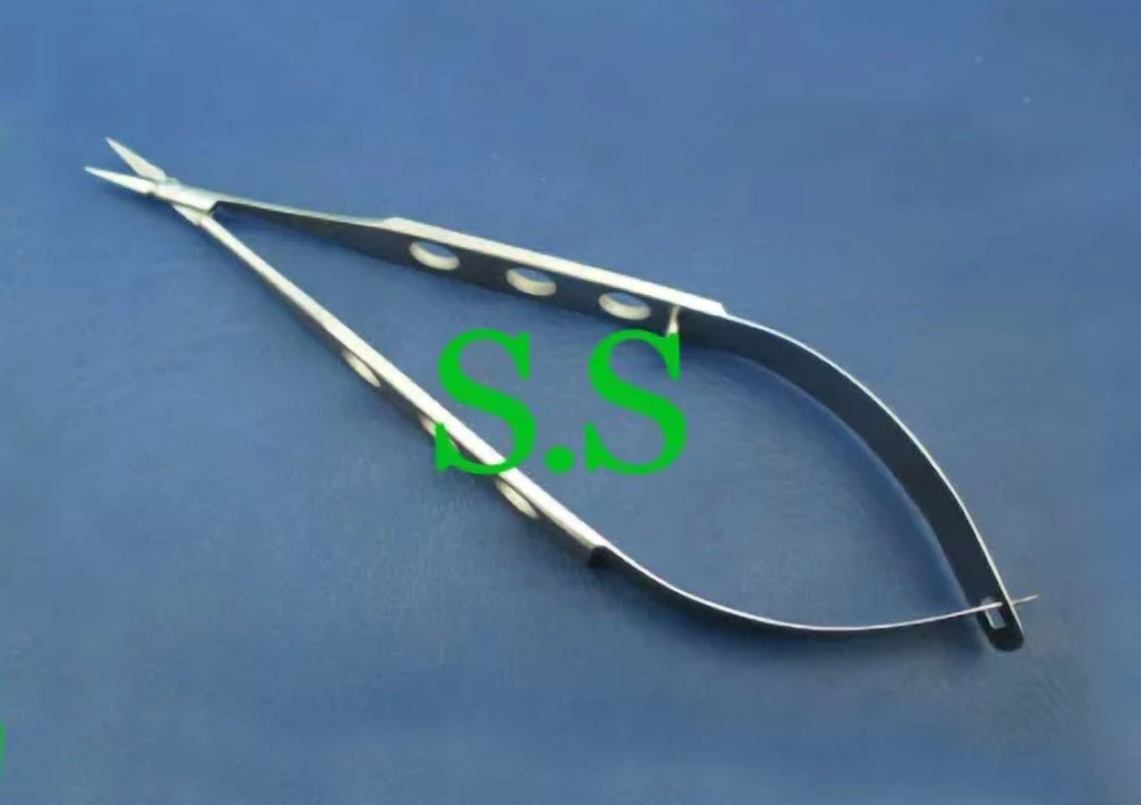 Fyna -Mcpherson Vannas Micro Scissors 7Mm Blade 4" Straight