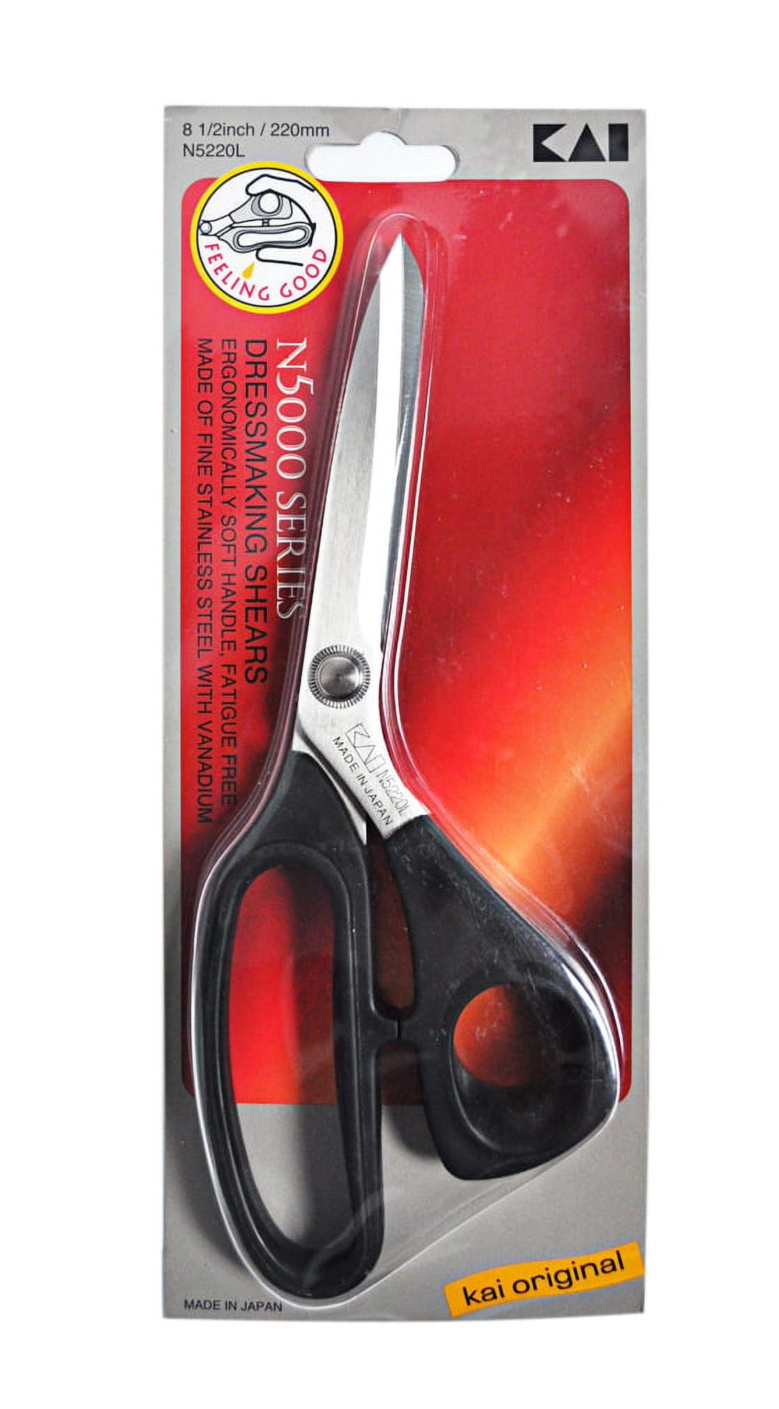 KAI N220L Left Handed 8 1/2 Inch Dressmaking Shears
