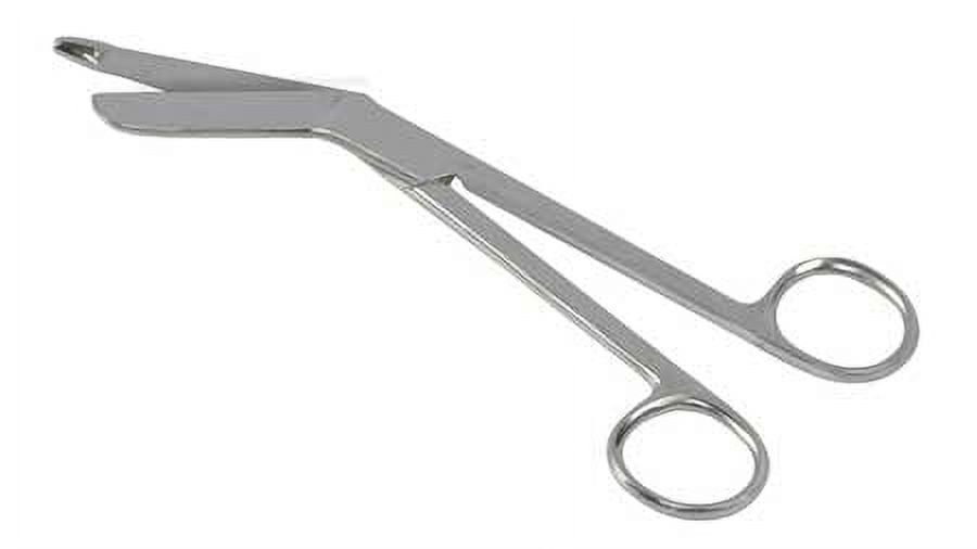 Mabis 7-1/2 Medical Bandage Scissors for Nurses, Stainless Steel Nursing Shears, Lister Bandage Scissors