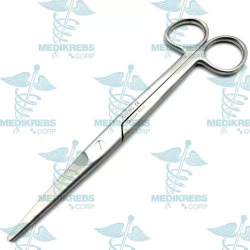 Mayo Dissecting Scissor Straight W/ Chamfered Blades 17 Cm - 6 1/2'' Or Grade
