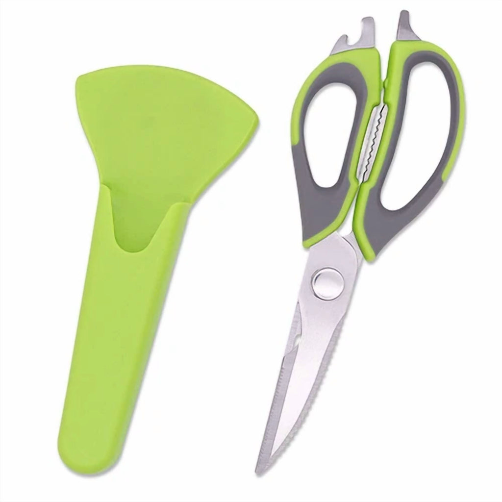New Heavy Duty Kitchen House Hold Scissor Meat Chicken Fish Cutter Herbs Shears