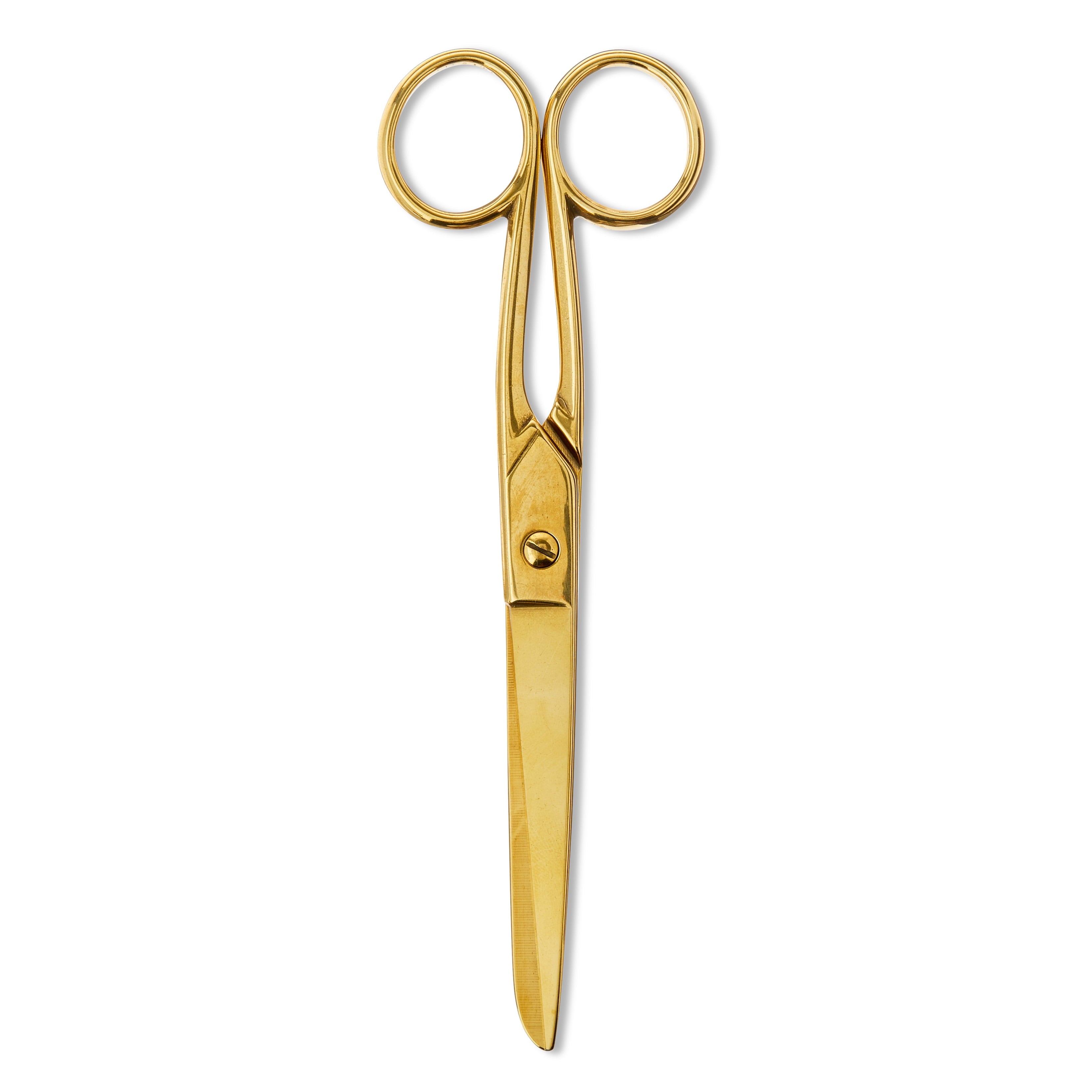 Pen+Gear Gold Scissors, 8", 100% Steel, High Quality,  Perfect for School and Offic and Home