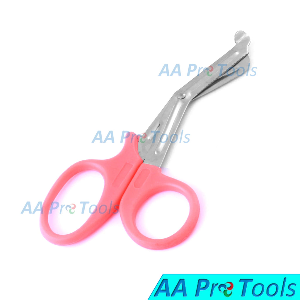 Pink Utility Scissors 5.5" Multi-Purpose Diy Ems Emt Universal Shears Tools
