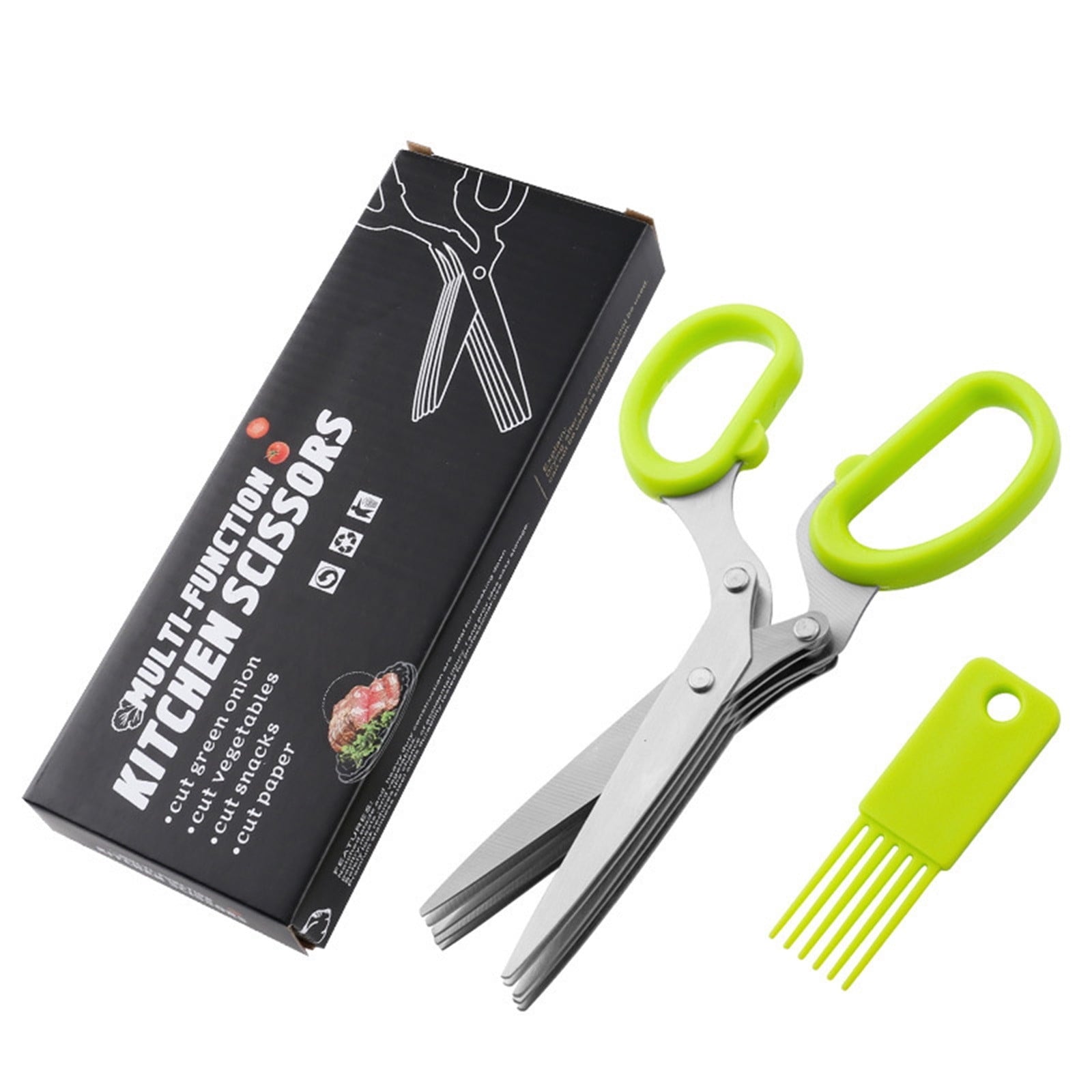 Scnor 3 Scissors on Clearance- Craft Sewing Scissors Titanium Alloy Blade Multi-purpose Scissors Set 3 Pieces