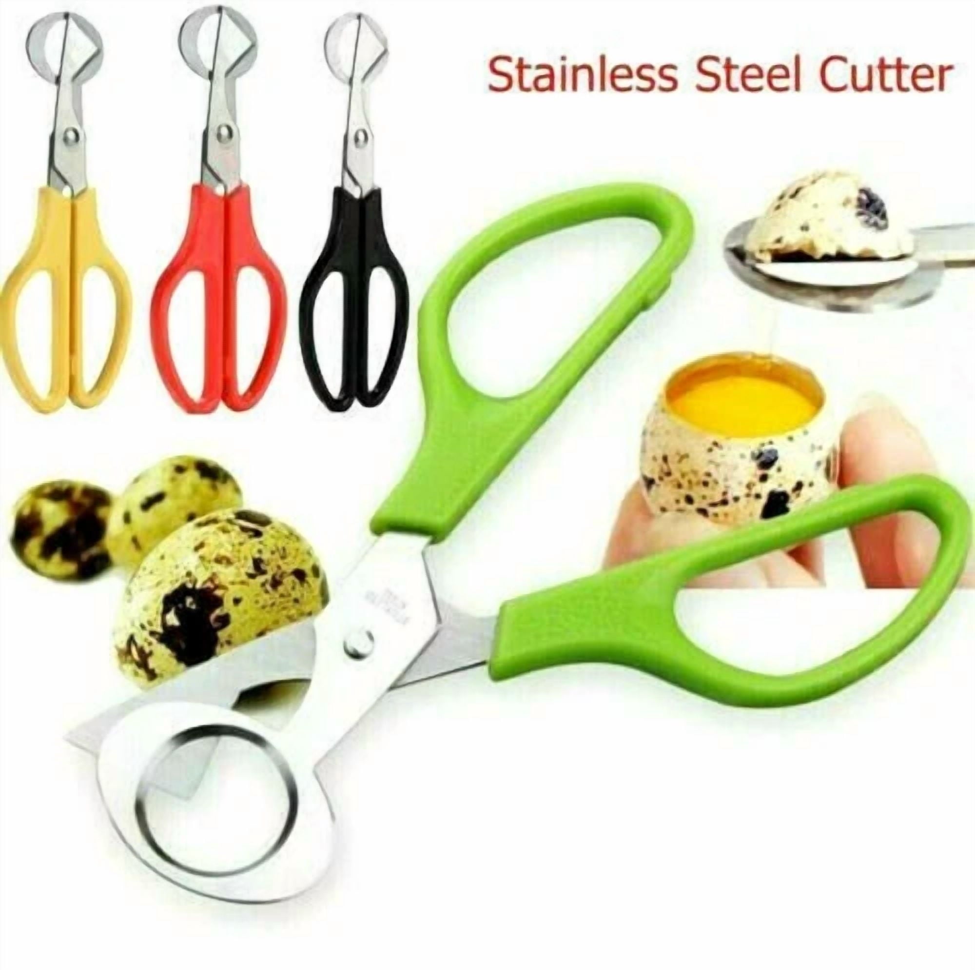 Stainless Steel Quail Egg Scissors (3 Pack) - Free N Fast Shipping - Usa Seller