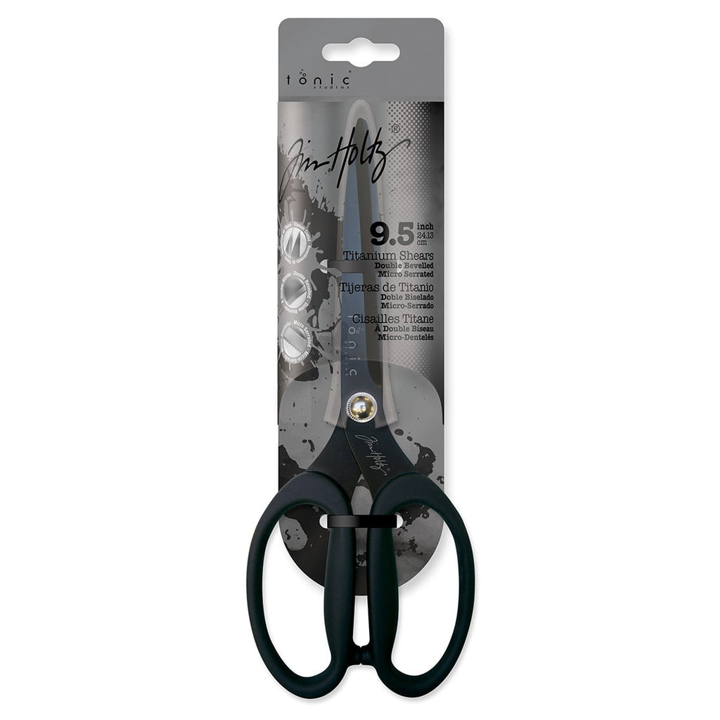 Tim Holtz 9.5" Kushgrip Titanium Shears