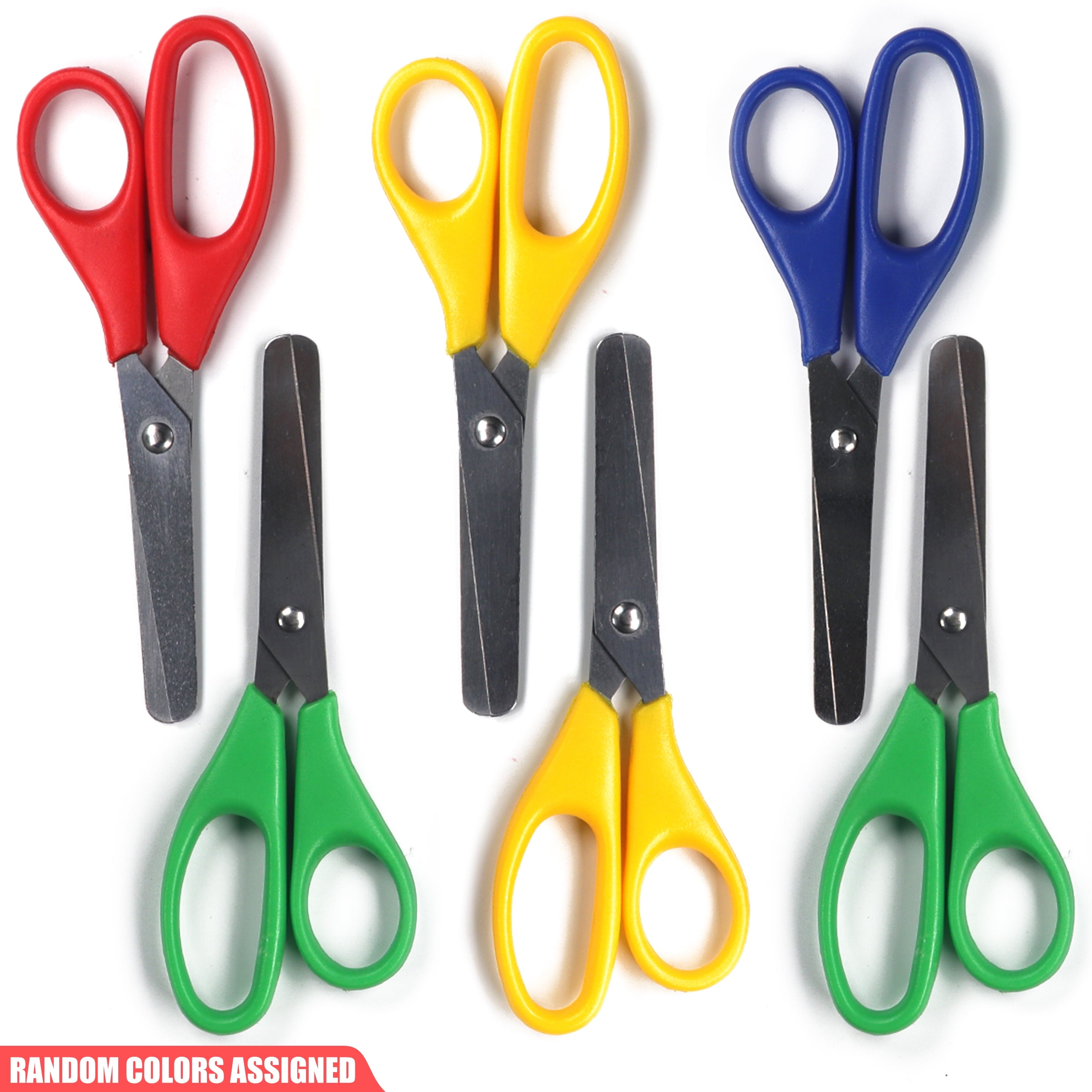 Color Swell Blunt Tip Scissors Value Pack, 36 Scissors