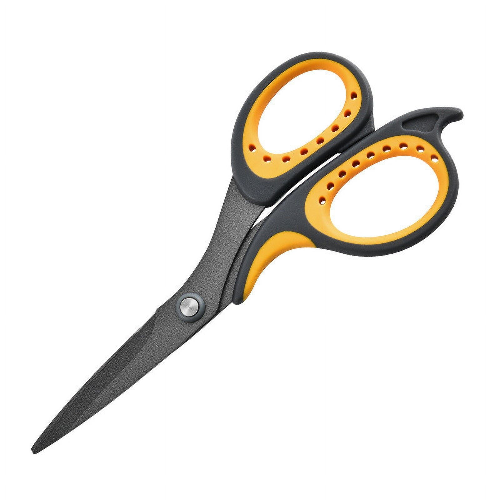 JingChun Clearance Under $2.00 office Scissors Home Scissors Tailors Cut Stainless Steel Coated Antis-stick Hand Scissors
