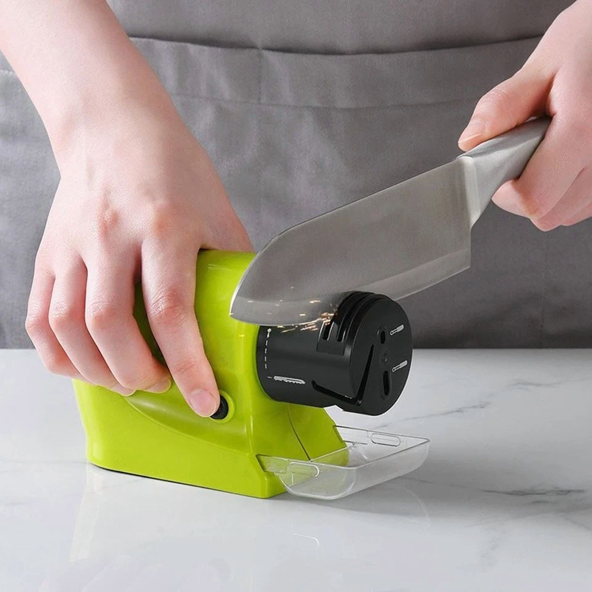 Electric Sharpening Tool Knife Sharpener Cordless Scissor Sharpening Stone Oy