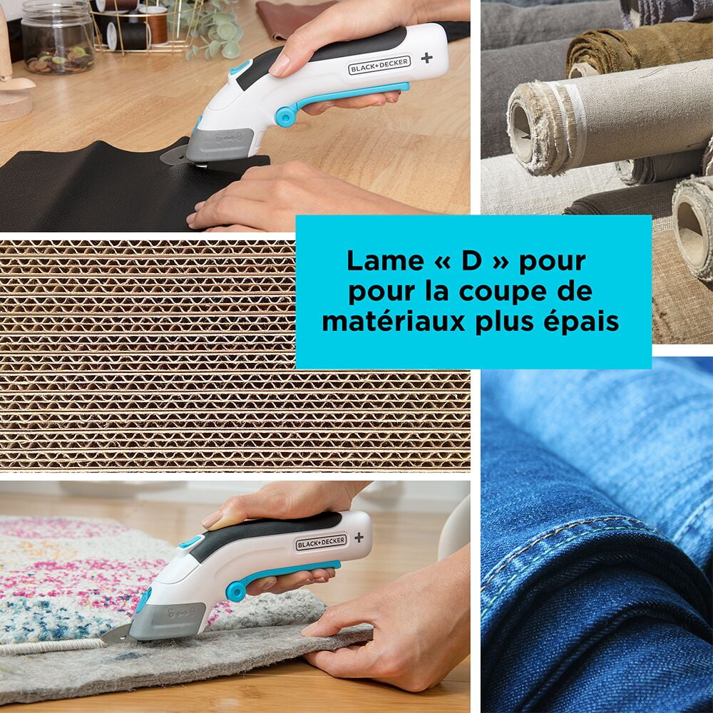 BLACK+DECKER 4V Crafting Scissors (BCSC115FF)