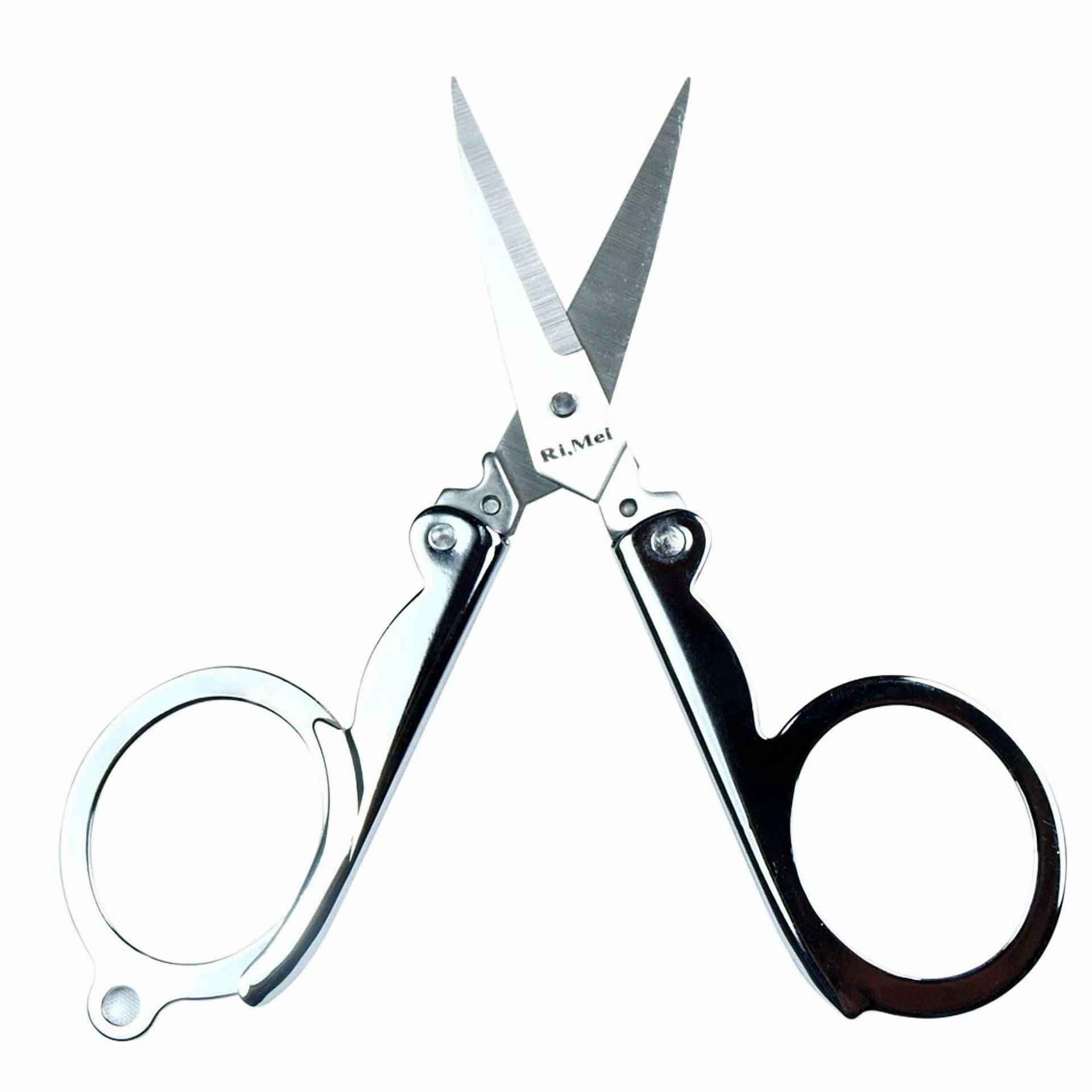 Portable Small Folding Pocket Scissors Cutter For Travel Crafts Emergency