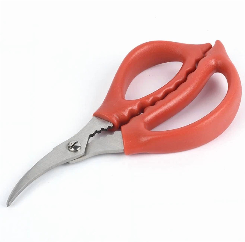 New Lobster Fish Shrimp Crab Seafood Scissors Shears Snip Shells Kitchen Tool