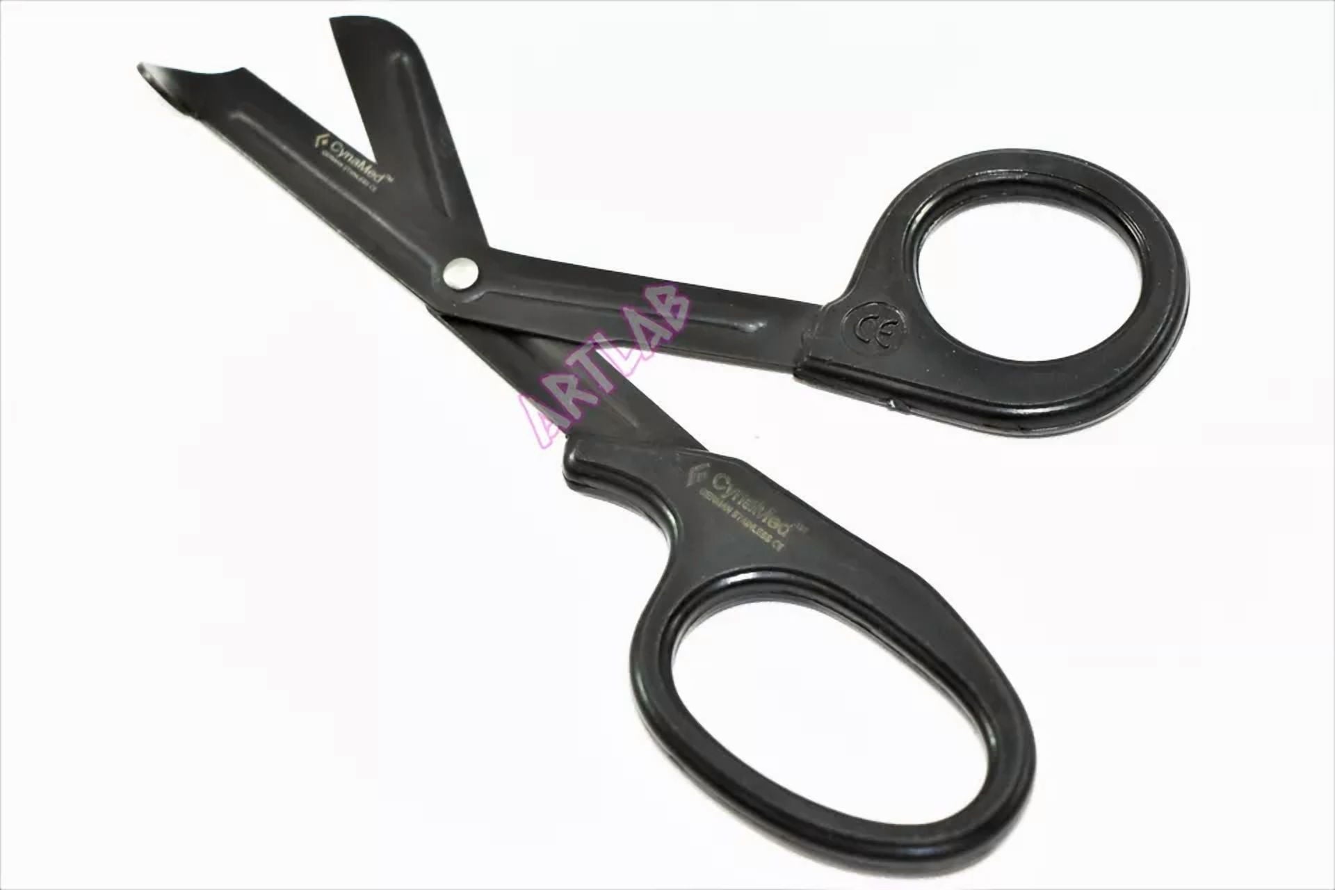 New Non-Stick 7.5" Emt Trauma Utility Bandage Scissors With 1 Reusable Penlight
