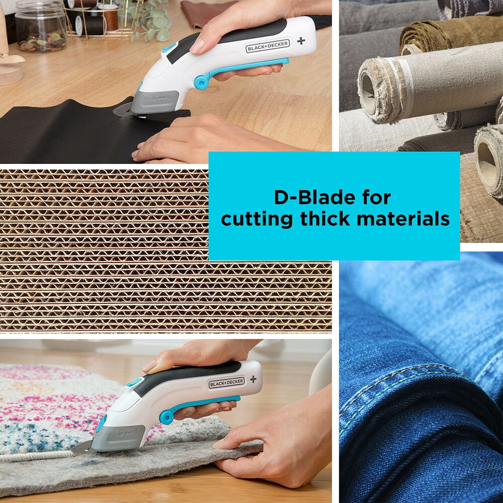 BLACK+DECKER 4V Crafting Scissors (BCSC115FF)