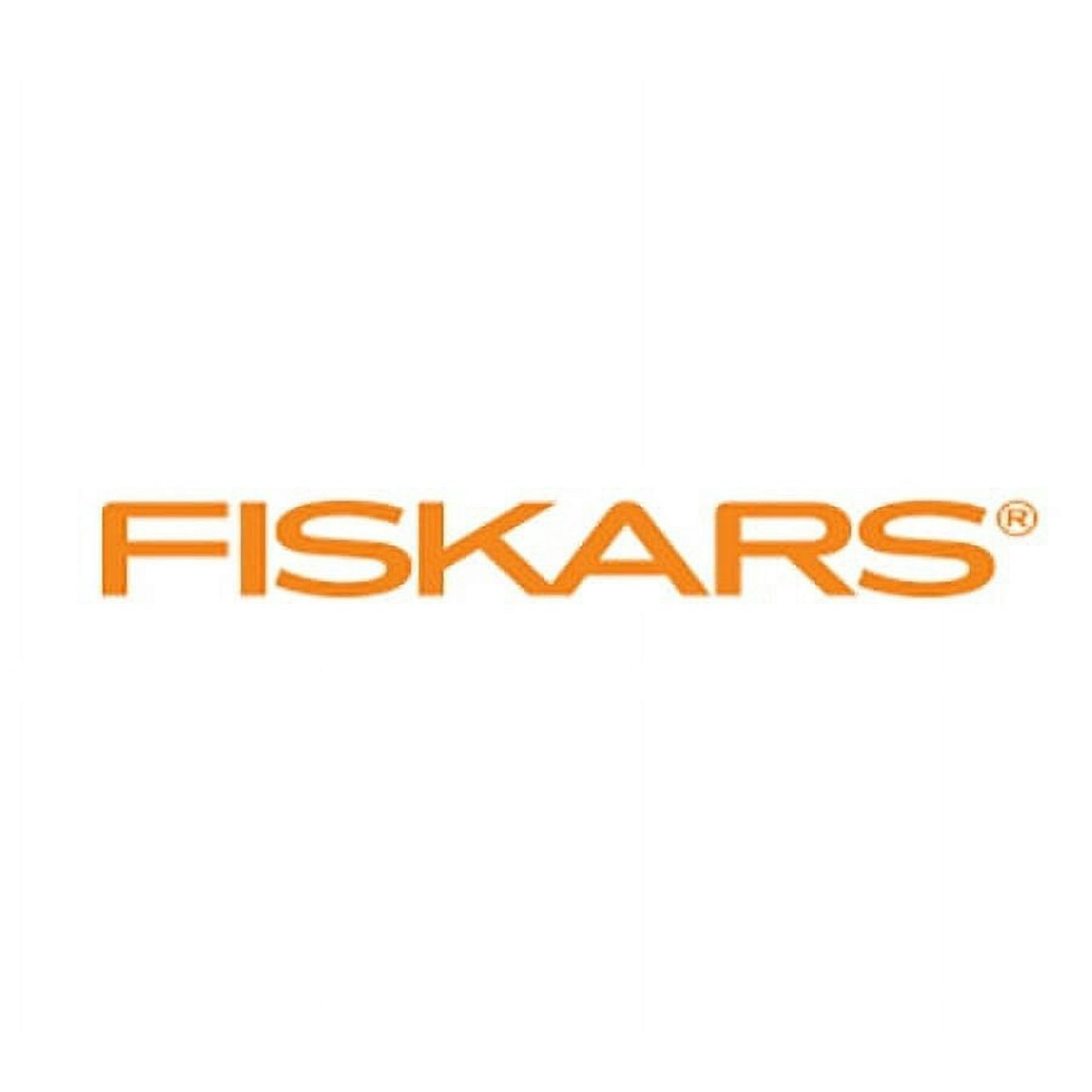 Fiskars 7" Petite Original, Orange-Handled Scissors - pack of 4