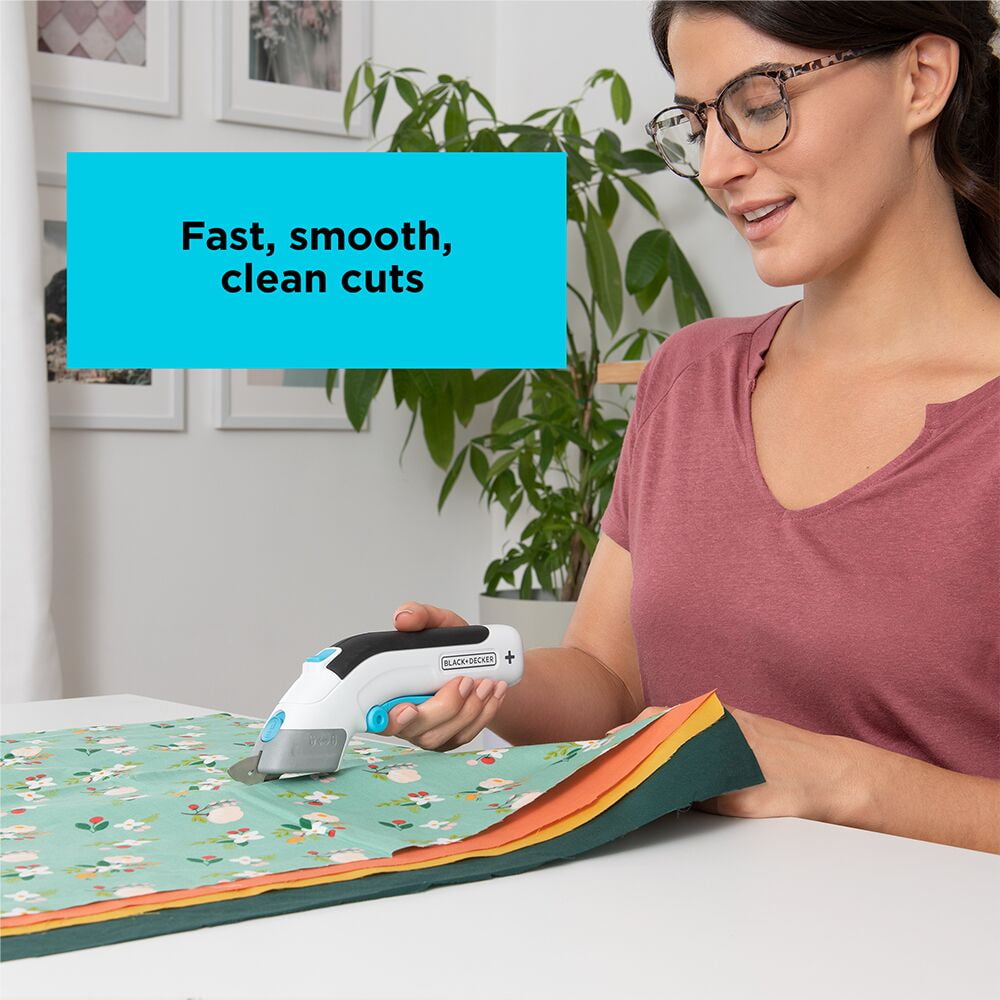 BLACK+DECKER 4V Crafting Scissors (BCSC115FF)