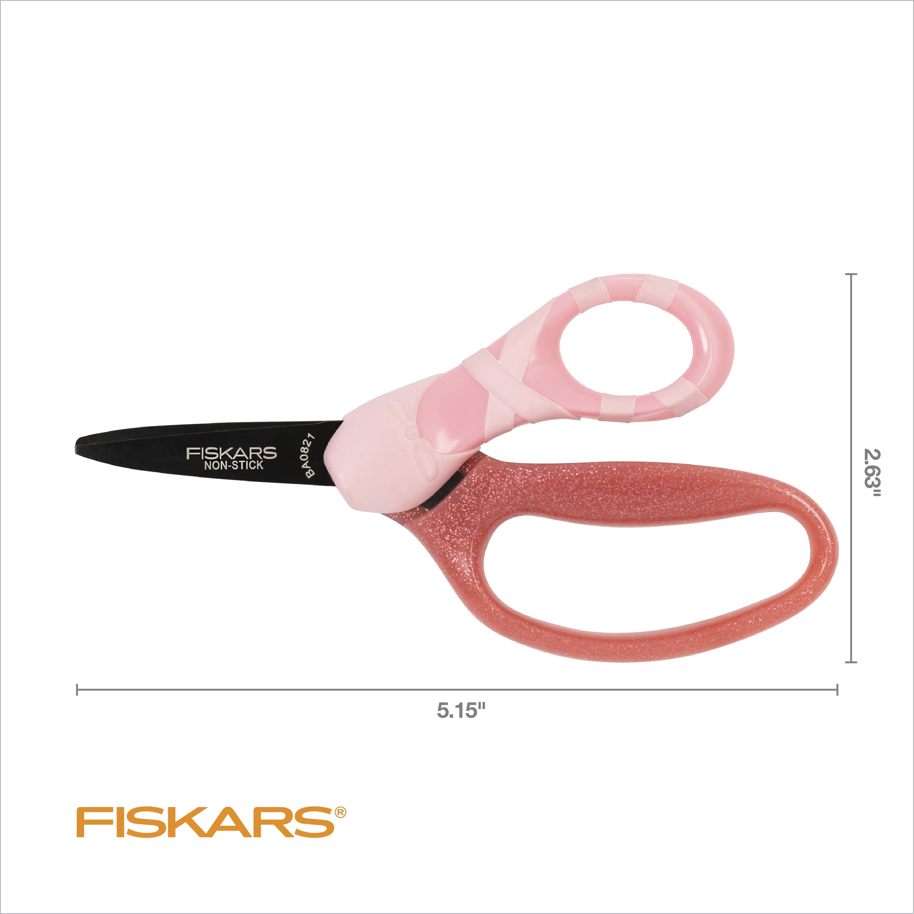 Fiskars 5" Pointed-Tip Kids Scissor Ages 4-7, Ballerina