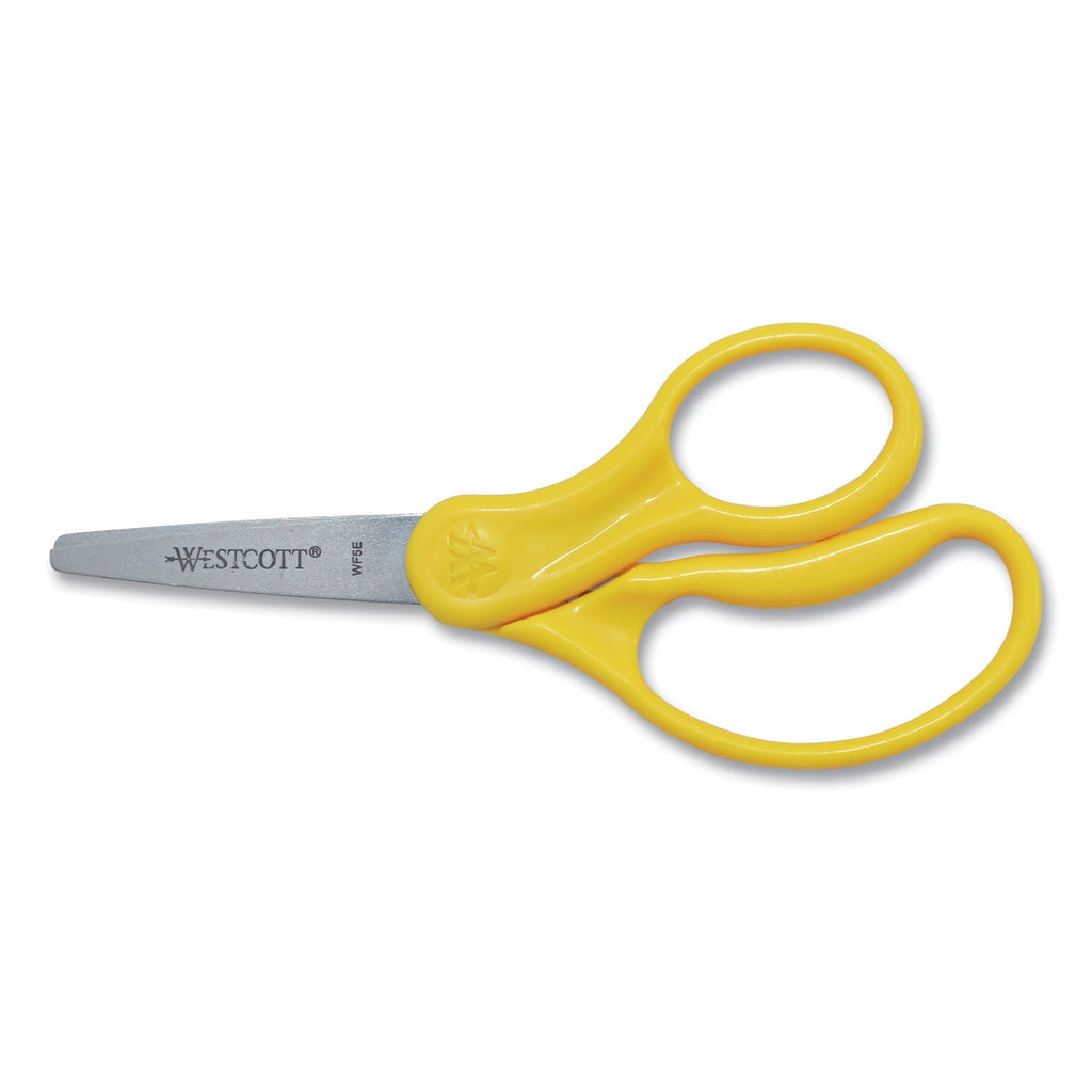 Acme E-Z Open Box Opener Stainless Steel Scissors, 8" Long, 3.25" Cut Length, Gray Offset Handle