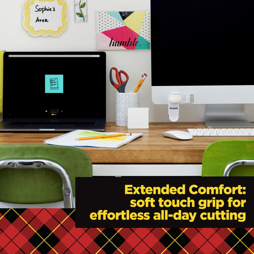 Scotch 8 Inch Precision Bent Scissors, Great for Everyday Use 1448B