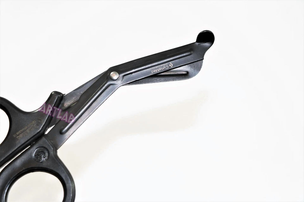 New Non-Stick 7.5" Emt Trauma Utility Bandage Scissors With 1 Reusable Penlight