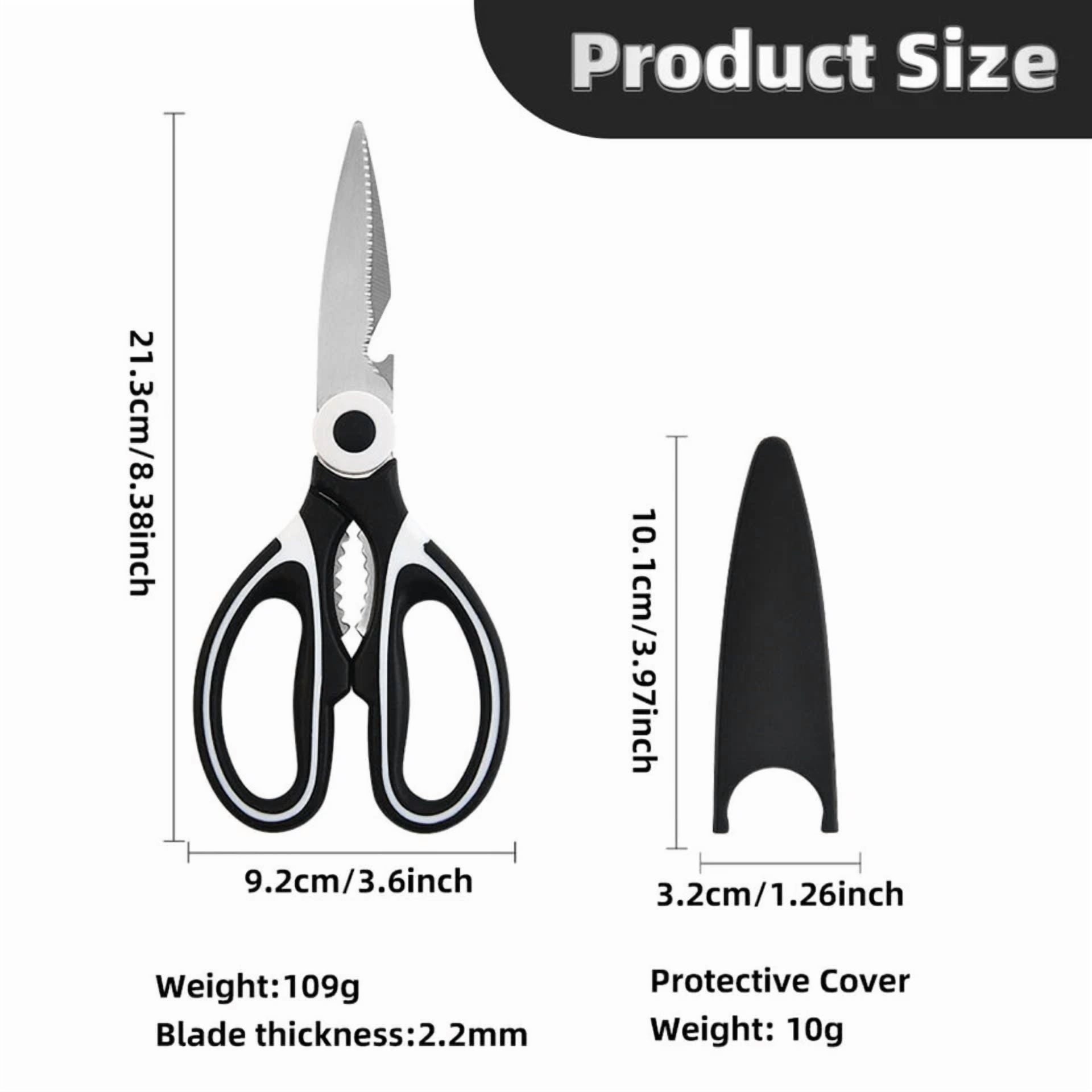 Kitchen Scissors Heavy Duty Stainless Steel Multipurpose Ultra Sharp Shears