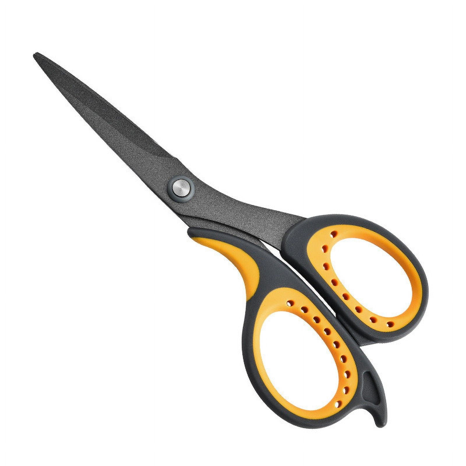 JingChun Clearance Under $2.00 office Scissors Home Scissors Tailors Cut Stainless Steel Coated Antis-stick Hand Scissors