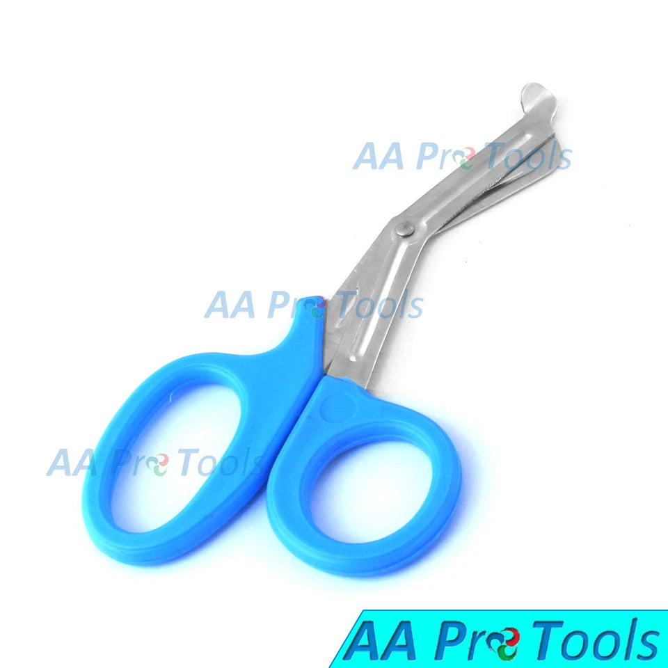 Sky Blue Utility Scissors 5.5" Multi-Purpose Diy Ems Emt Universal Shears Tools