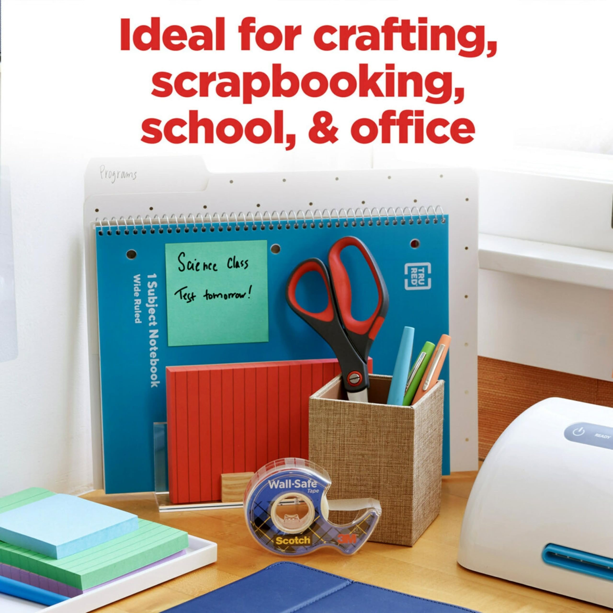 Scotch 8 Inch Precision Bent Scissors, Great for Everyday Use 1448B