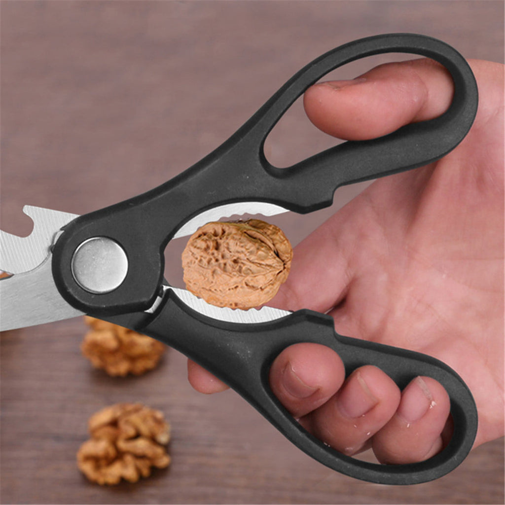 Kaireo Household Scissors Meat Shears Fishing Tackle Snips,Scissors,Ergonomic Fishing Scissors Premium Fishing 4.5-Inch Fishing Scissors, Stainless Steel Precision for Braided Fishing Line