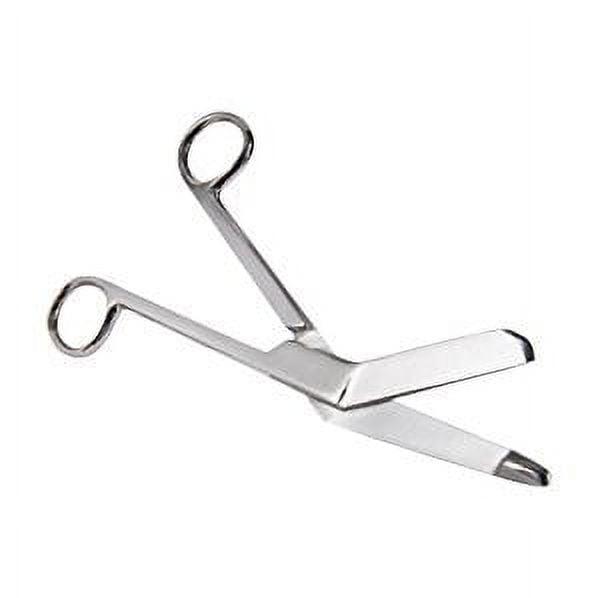 Mabis 7-1/2 Medical Bandage Scissors for Nurses, Stainless Steel Nursing Shears, Lister Bandage Scissors