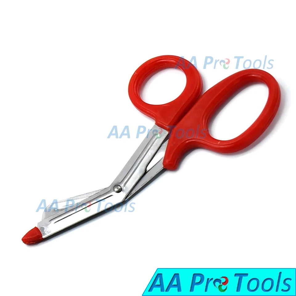 5 Emt Utility Scissors Shears 7.5" With Probe Black, Red, Blue, Pink & Yellow