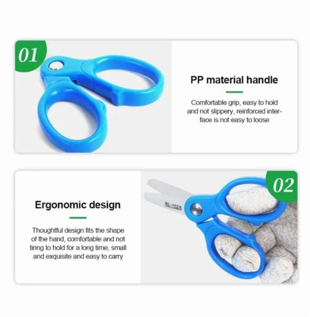 Relife Rl-102A Mini Insulated Ceramic Scissors For Mobile Phone Maintenance