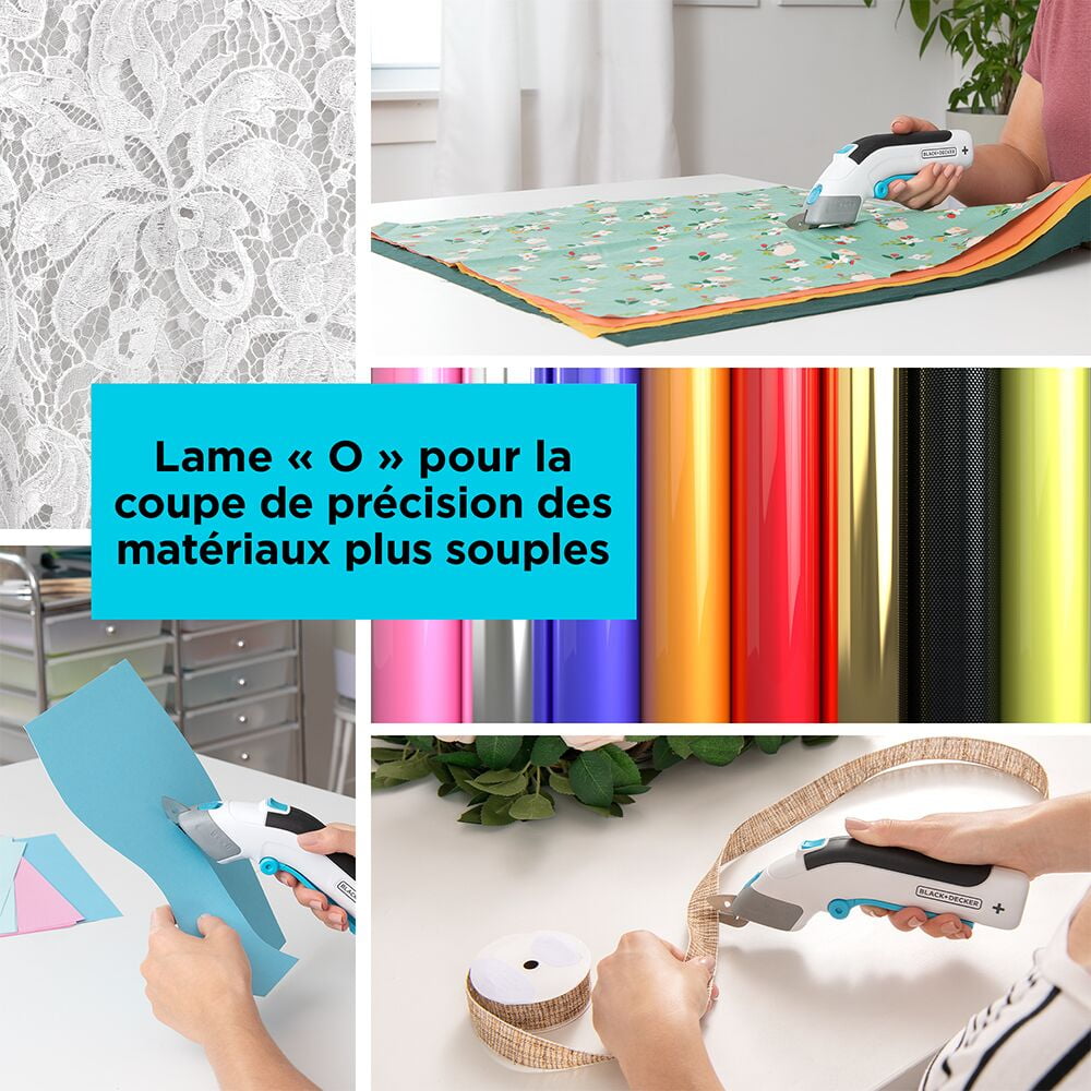 BLACK+DECKER 4V Crafting Scissors (BCSC115FF)