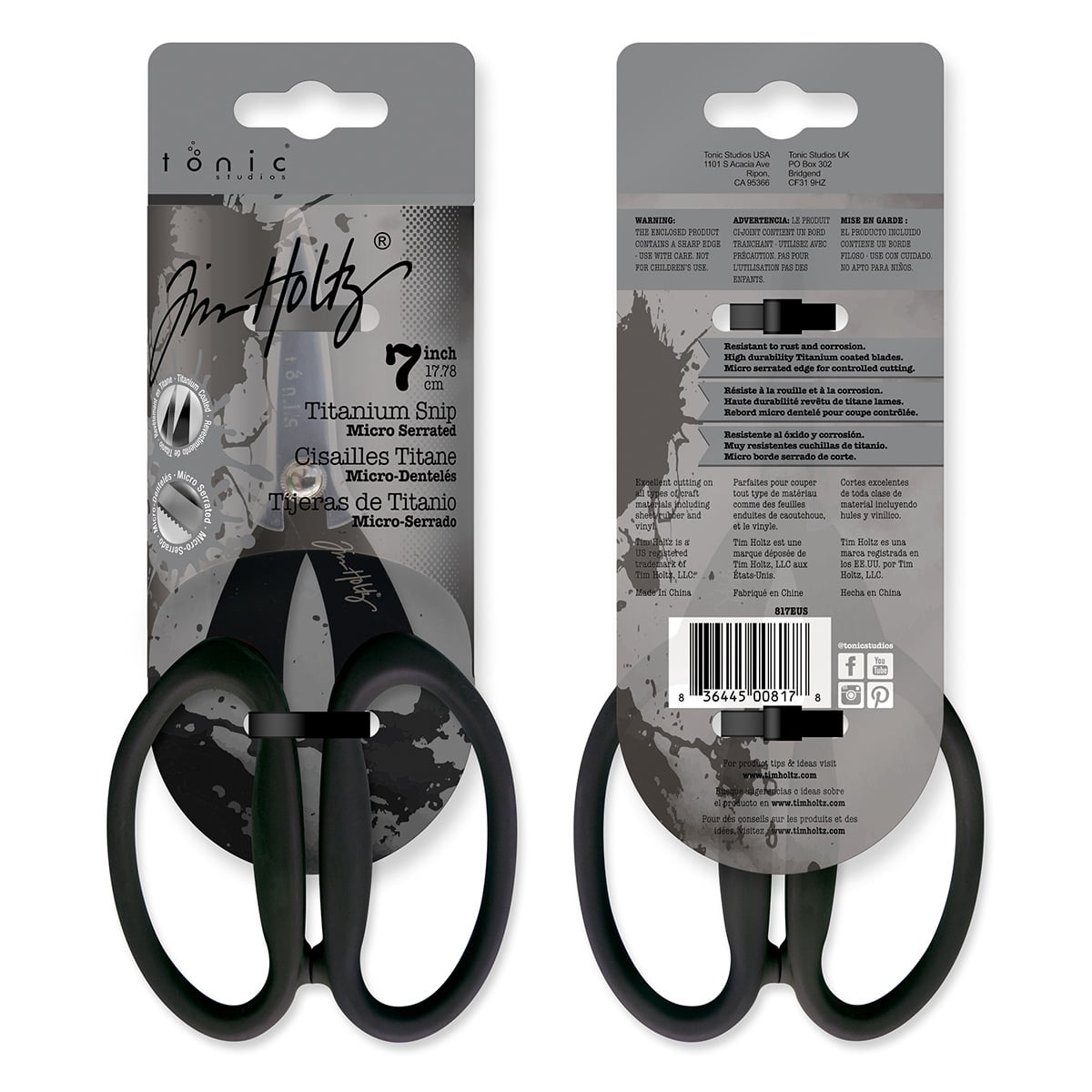Tim Holtz Micro Serrated Scissors