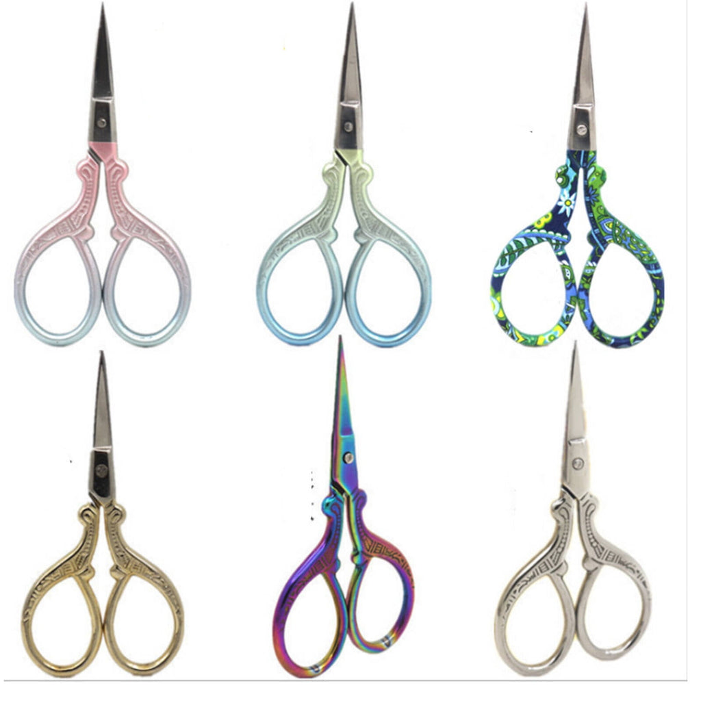 FACEGA Embroidery Scissors,Professional Tool Mini Scissors,Ideal Sewing Tool Fabric Scissors,Multi-Purpose Use Fabric Scissors,