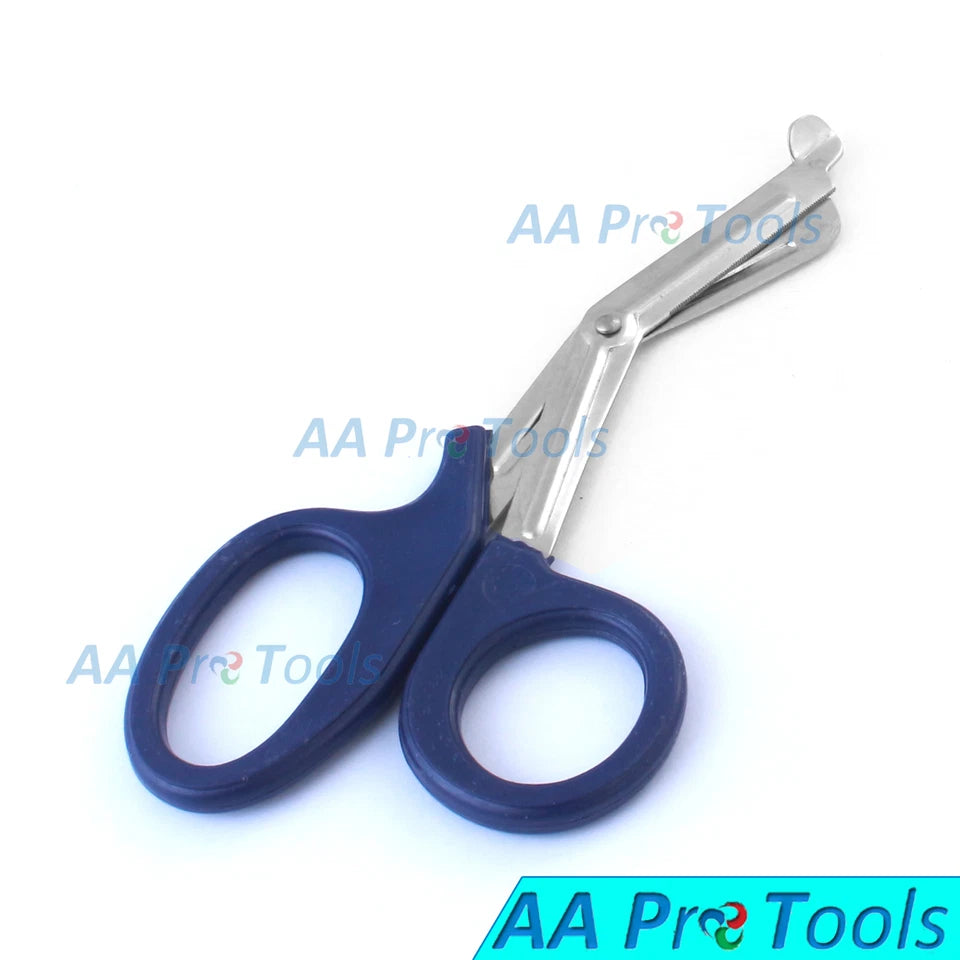 Dark Blue Utility Scissors 5.5" Multi-Purpose Diy Ems Emt Universal Shears Tools