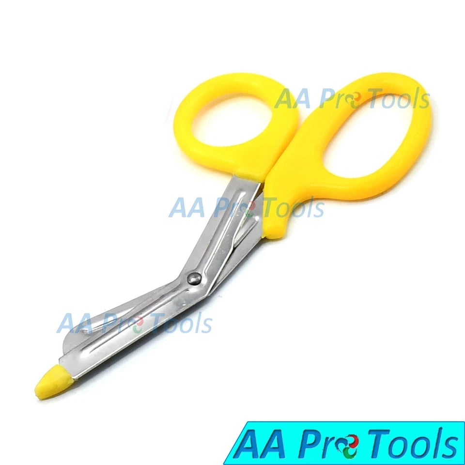 5 Emt Utility Scissors Shears 7.5" With Probe Black, Red, Blue, Pink & Yellow